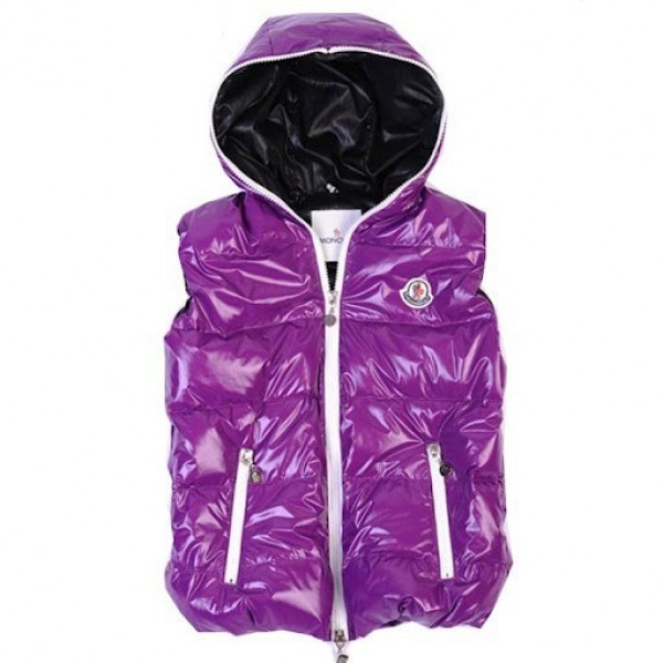 Moncler Gilet Donna Piumini Viola uscita M33